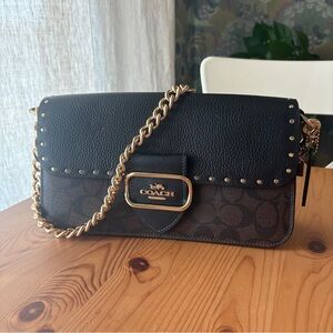 NWOT Coach Morgan Chunky Chain Shoulder bag